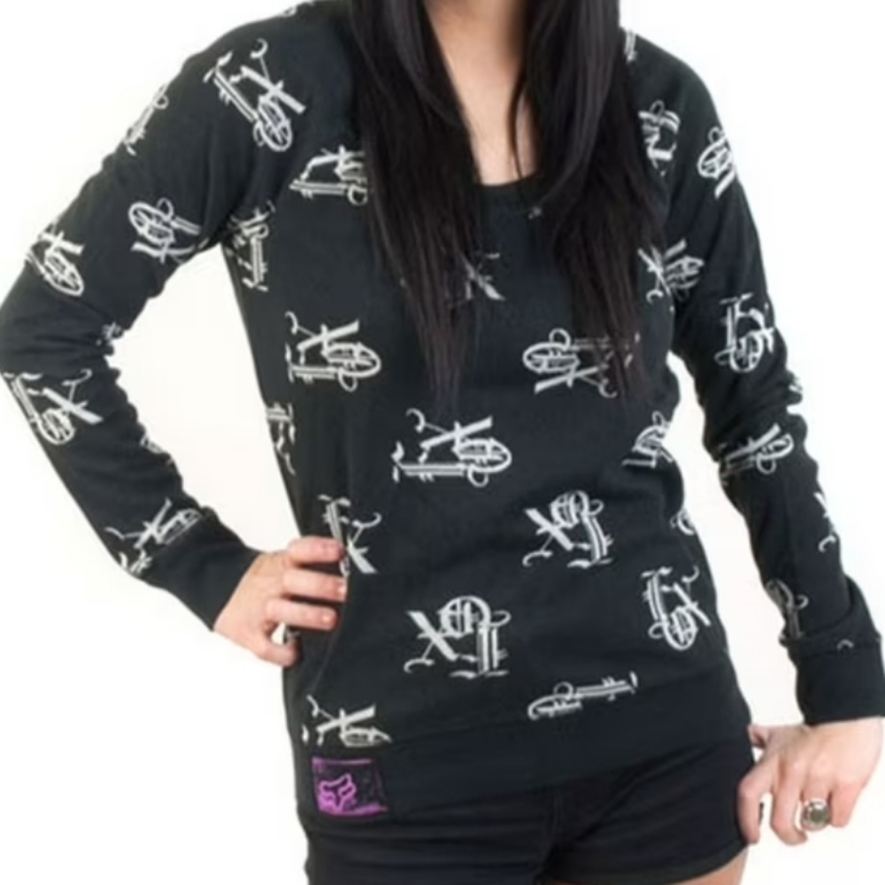Vintage Y2k Fox Racing Sweatshirt